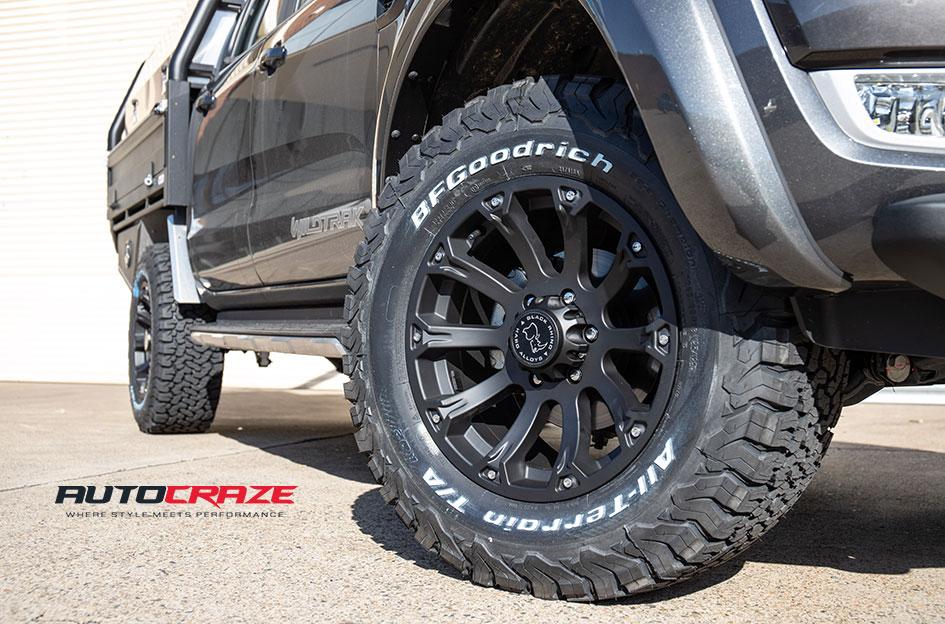 FORD RANGER SIDEWINDER MATTE BLACK